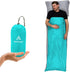 WELL TRAVELED Lightweight Sleeping Bag Liner, Adult Sleeping Sheet for Hiking, Backpacking, Camping, Washable Fabric