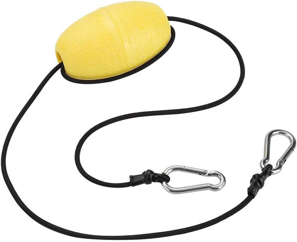 Keenso Drift Anchor Line with Stainless Steel Nylon EVA Rope, Kayak Throw Line Buoy Accessory for Boat