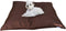Do It Yourself DIY Pet Bed Pillow Duvet Waterproof Cover for Dog or Cat in Medium 37"X29" Vibrant Brown - Cover only