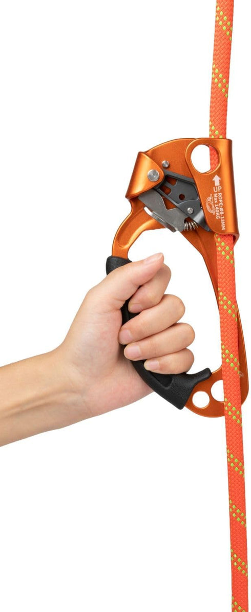 HALRSETBO Quick Up Double Hand Ascender, Blue/Orange