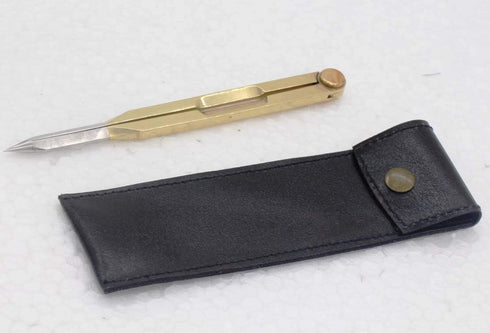 Nautical Brass Navigation Divider, Straight Navigation Divider (Small) for Maritime & Naval, Antique Geometry Drafting