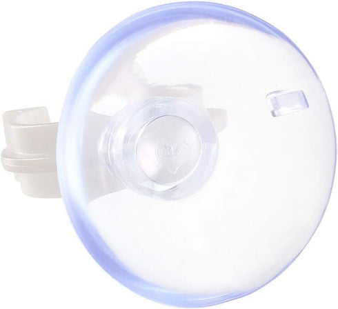 uxcell Aquarium Suction Cup Clips, Airline Tube Holders for Fish Tank Clear 17mm, 20Pcs