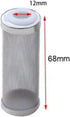 baoauh 10pcs 12mm/16mm 16cm) Aquarium Stainless Steel Mesh Filter Guard Aquarium Stainless Steel Mesh Filter Guard Fish