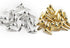 KTGCOZS Pack 25 of Tungsten Shrimp Body, Scud Shell, Fly Tying/Mixed Color