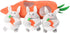 IFOYO Plush Squeak Dog Toys, Stuffed Dog Plush Toy Easter Gift for Medium Small Dogs, Interactive Durable Squeak Toy,