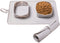 Portable Pet Double Bowl with Carry Case, Foldable Anti-Overflow Silicone Feeding Bowl for Cat or Dog