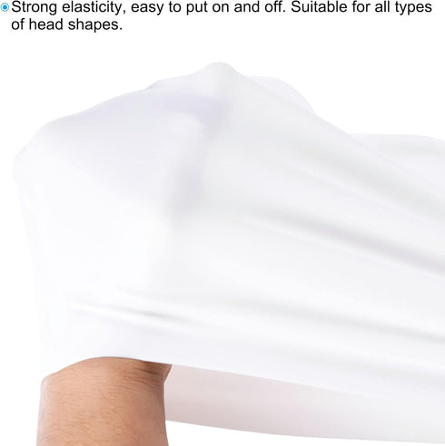 PATIKIL Silicone Swim Cap - Waterproof Non-Slip Adult Swimming Hat for Women and Men Swim Training Racing