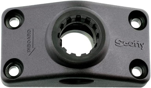 Scotty #241-BK Side Deck Mounting Bracket, Black