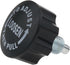 M18 Pop Pull Pin Knob Adjustment, Fitness Equipment Pop Pull Pin Knob for Bicycle Equipment, Black 2PCS
