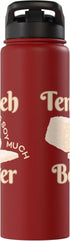 Tempeh Indonesian Food Vegan Vegan Tempeh Soy Much Better I Indonesian Vegan Vegetarian Stainless Steel Insulated Water