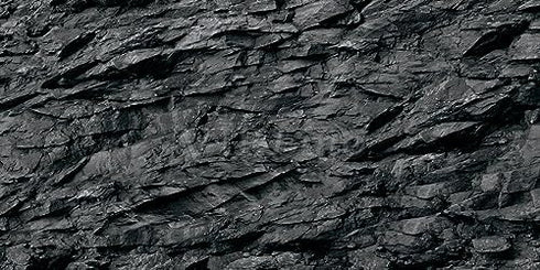 VIP. LINE 3D Effect Black Stone Texture Aquarium Background Poster, Fish Tank Backdrop Decorations, PVC Background