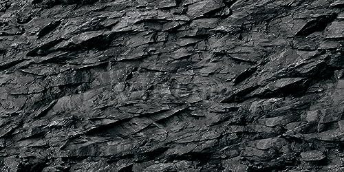 VIP. LINE 3D Effect Black Stone Texture Aquarium Background Poster, Fish Tank Backdrop Decorations, PVC Background