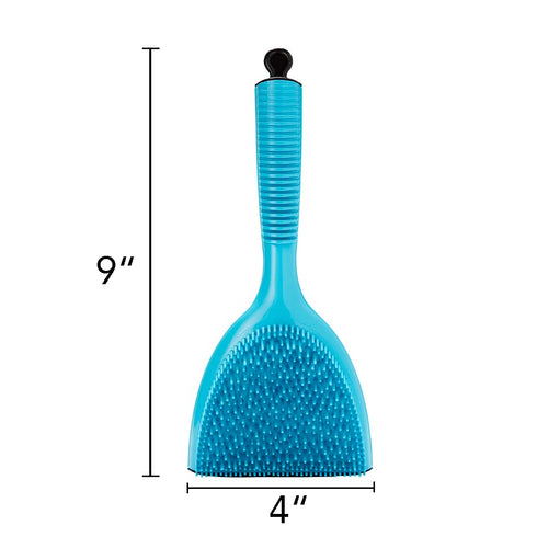Michel Mercier Pet Detangling Brush for Thick Fur - Gentle Grooming Brush for Cats and Dogs