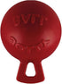 Jolly Pets Tug-n-Toss Heavy Duty Dog Toy Ball, 4.5 Inches/Small, Orange, with Handle