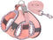 Dog Harness and Leash Set, No Pull Adjustable Reflective Pet Harness for Small Medium Dogs (Pink, S)