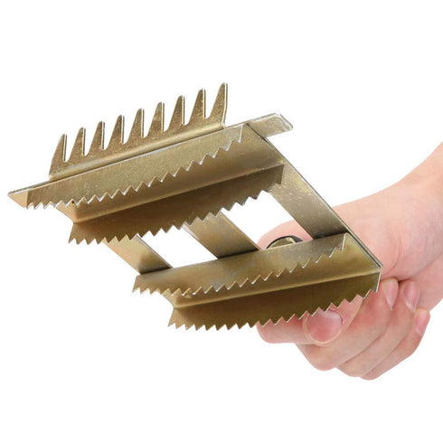 Deshedding Brush & Dematting Comb for Livestock, Cattle, Cow, Bull Hair Shedding Tool