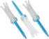 Pilipane Foldable Training Golf Tee, 3.3in Professional Golf Tees, Pack of 3 Anti Flying Accessories