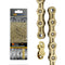 VG SPORTS 6/7/8/9/10/11 Speed Bike Chains, Lightweight Titanium Bicycle Chains for Road Bike/MTB/BMX, 116 Links