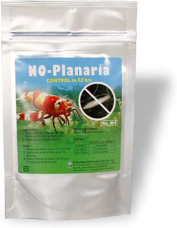 SOBAKEN Genchem No Planaria Hydra Killer, Shrimp Safe for Fish Planted Tank