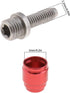 4 Sets SING F LTD of Bicycle Olive Connecting Insert Oil Fitting Kit for Avid Sram Bike Hydraulic Disc StealthamaJig