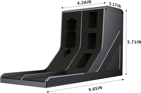 SUMING Universal Pistol Rack, Handgun Rack Pistol Holder for Gun Safe, Gun Holder Protective Pistol Stand Gun Storage