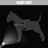 Didog Soft Flannel Padded Dog Vest Harness, No Pull Reflective Strap for Training Walking (XS:Chest 15-18")