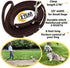 ADITYNA Premium Leather Dog Leash - 6 ft, Heavy-Duty, Soft & Strong for Small/Medium Dogs, Perfect for Walking,
