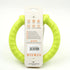 LaRoo Dog Flying Ring Toys, Durable Floating Disc for Training Outdoor Play for Medium Large Dogs (Small Green/18cm)