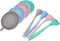 4 Pack Can Covers and Pet Spoons Set, Universal Silicone Lids for Pet Food Cans, 1 Fit 3 Standard Size Dog and Cat