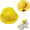 ANIAC Funny Cat Hat for Cat XXS Dog Sun Hat with Ears Hole, Rabbit Outfit for Bunny Mini Sombrero Puppy Hat for Small