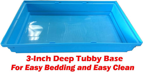 5-Floor Large Twin Towner Play Tube Habitat Syrian Hamster Rodent Gerbil Mouse Mice Rat Wire Animal Critter Cage