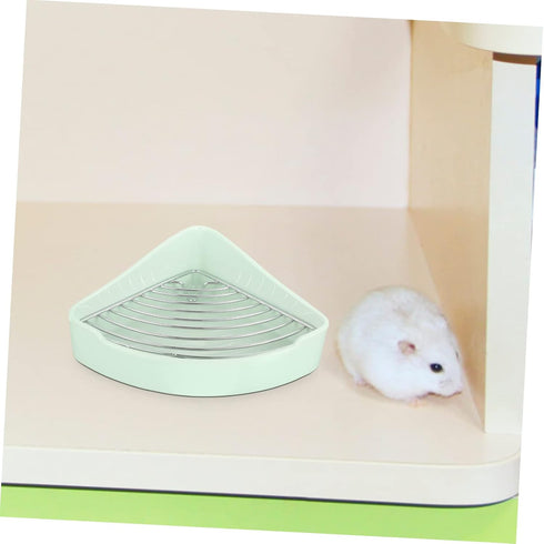 YARNOW Ceramic Rabbit Potty - Corner Litter Box for Small Pets