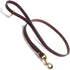 Mendota Pet Leather Snap Leash, Dog Lead, Made in The USA, Chestnut, 3/4 in x 4 ft