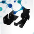 Kisangel Bike Holder 1 Set Cycle Wall Mount Holder, Black Creative Supplies Hanger Hook Storage Bike Rack