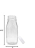 Shenandoah Homestead Supply 12 oz. (6 pack) Glass Bottle with Screw On Cap