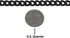 Herm Sprenger Black Stainless Steel Choke Dog Training Collar 2mm 20in (50cm) with Training Clicker for Easy Control,