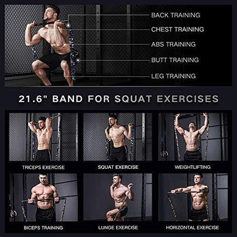 INNSTAR Resistance Bands Accessories, Exercise Bands Attachment, Fitness Handles for Home Gym Workout