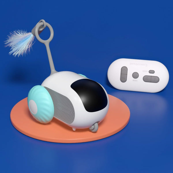 Remote Control Car Chase Smart Cat Toy (Blue)