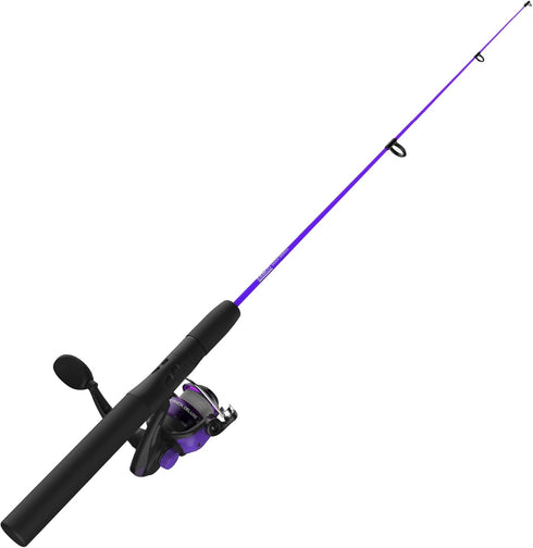 Zebco Dock Demon Spinning Reel or Spincast Reel and Fishing Rod Combo,