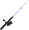 Zebco Dock Demon Spinning Reel or Spincast Reel and Fishing Rod Combo,