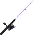 Zebco Dock Demon Spinning Reel or Spincast Reel and Fishing Rod Combo,