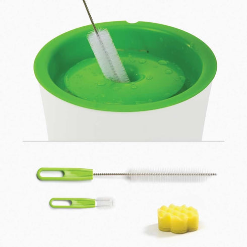 Catit Cat Water Fountain Cleaning Set for Catit Fountains, Model 44020, White