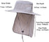 UV 50+ Sun Protection Wide Brim Bucket Hat for Men Women, Outdoor Sport Fishing Hat with Neck Flap