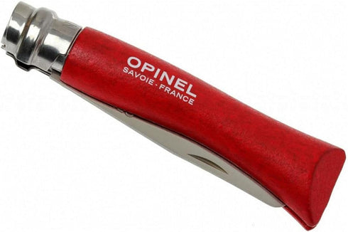 Opinel My First No.7 Stainless Steel Children’s Folding Pocket Knife with Safety Rounded Tip by Opinel