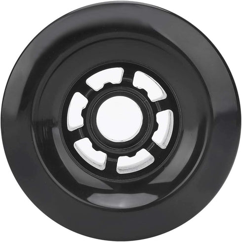 Keenso Pro Skateboard Wheels, Electric Scooter Tires PU 80A Shockproof Wheels with Bearings 90mm