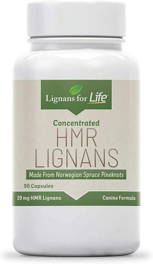 Lignans For Life HMR Lignans 20mg - 90 Capsules - Vitamin for