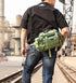 SHANGRI-LA Tactical Outdoor Sling Backpack, Hiking Fanny Waist Pack