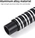 Lixada Bike Stem Riser, Adjustable Handlebar Riser Adapter, Black, Suitable for Mountain Bike, Road Bike, MTB