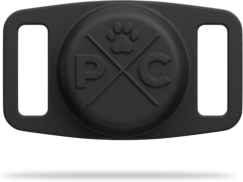 Pup Culture AirTag Dog Collar Holder, Durable and Protective Case for Dog Collar, Track Your Pet