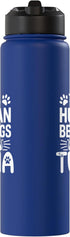 Tuna Cat Name GIfts Cat Name Tuna Human Belongs to Cat Name Tuna Stainless Steel Insulated Water Bottle